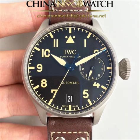 iwc big pilot black dial|IWC model 52110.